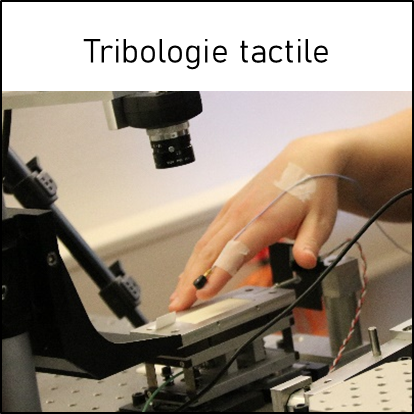 Tribologie tactile